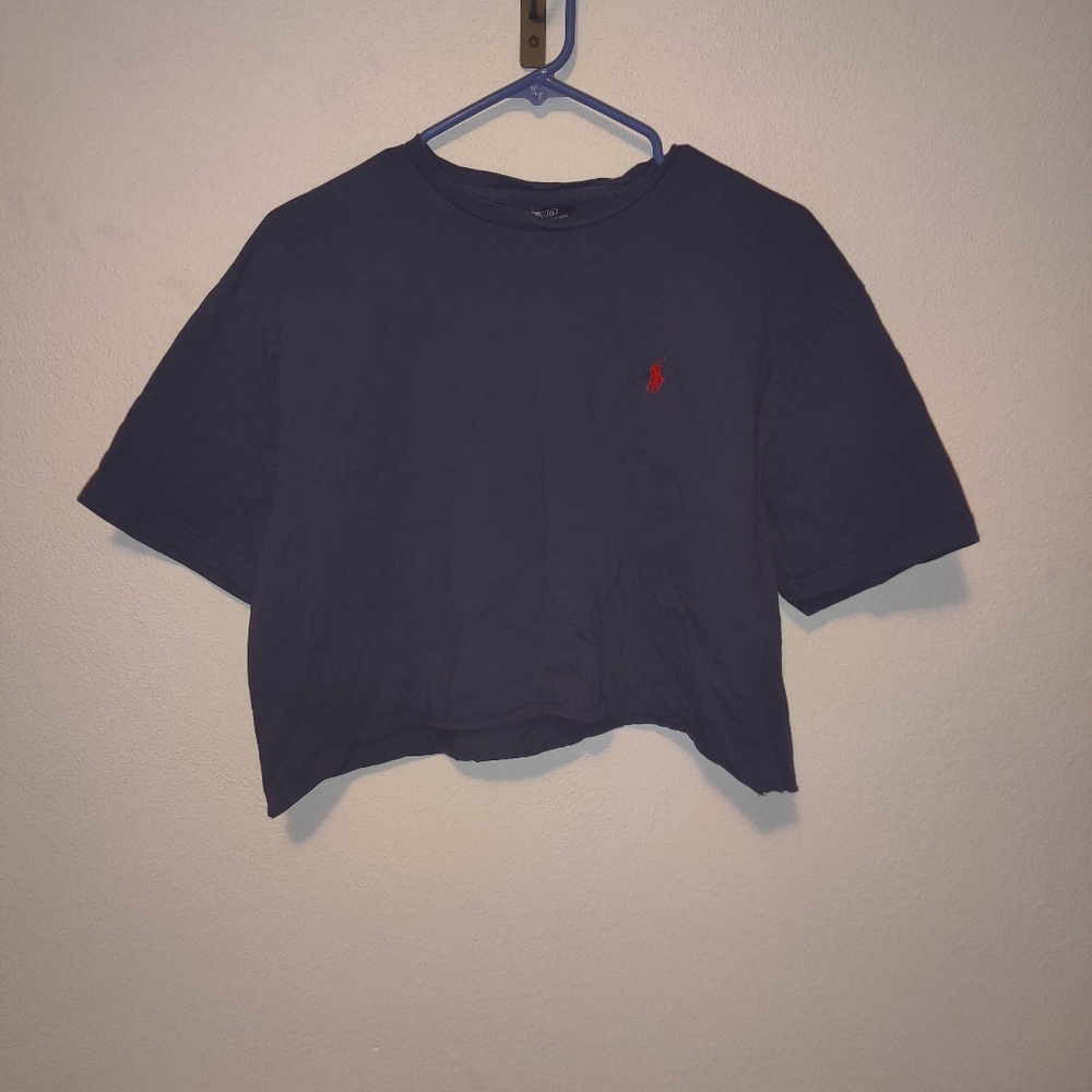 Cropped Polo Tee